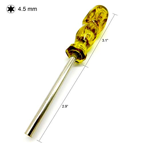 AWTOK Security Screwdriver Bit Set, 3.8 mm Gamebit Screwdriver & 4.5 mm Gamebit Screwdriver