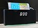 WITTI Design BEDDI Smart Radio Alarm Clock Speaker with Smart Home Integration, Black