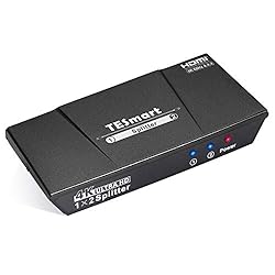 4K HDMI Splitter 1 in 2 Out, TESmart 2 Way HDMI