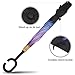 Rainlax Inverted Umbrella Double Layer Windproof UV Protection Reverse Folding Umbrellas for Car Rain Outdoor with C-Shaped Handle (Black&Glaze)