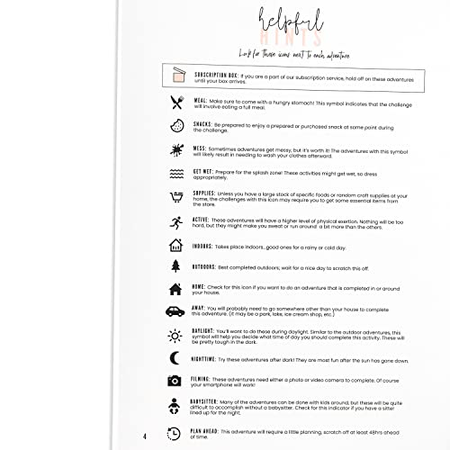 The Adventure Challenge Couples Edition 50 ScratchOff Adventures