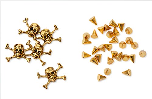 Kole Skulls & Studs Do It Yourself Nail Art Kit, 1 Ounce