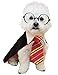 Impoosy Halloween Pet Dog Shirt Puppy Cat Wizard Costume Cute Clothes for Small to Large Dogs Cats Outfits with Glasses (Large)