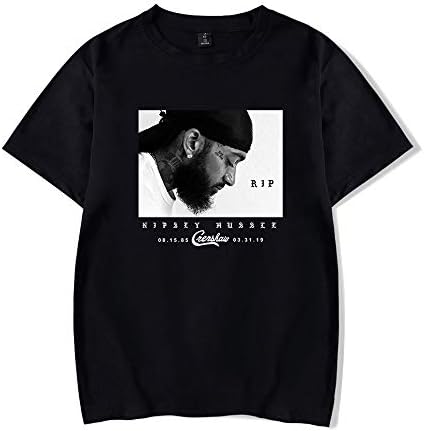 PanJW Nipsey Hussle Hip hop Rapper Salutes T-Shirt, Rap Tribute T Shirt
