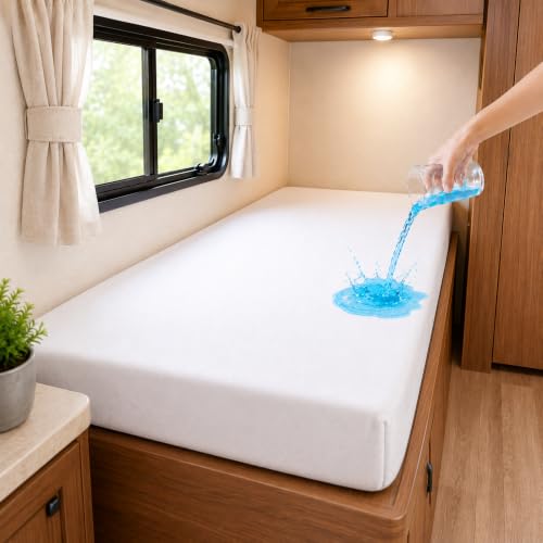 GRT Waterproof RV Bunk Mattress Protector