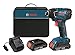 Bosch 25618-02 18-Volt Lithium-Ion 1/4-Hex Impact Driver Kit with 2 Batteries, Charger and Bag