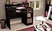 South Shore Small Desk - Great Writing Desk for Your Child - The Computer Desk Is Great for Your Kid's Bedroom or Any Small Area - Place a Laptop in This Study Table - 5 Years Warranty! (Chocolate)
