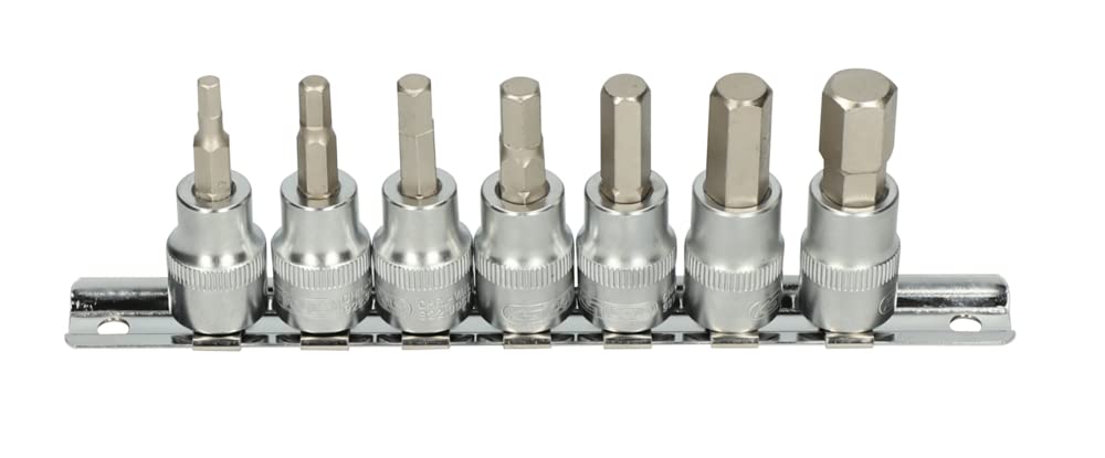 KS Tools 922.3962 7 Ultimate Hexagonal Screwdriver 3/8 "Rail