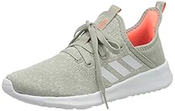 adidas Women's Cloudfoam Pure Shoes Running, Metal