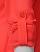 Luna Flower Women's Front Pocket Zipper Button Down Colorful Shirt Tops