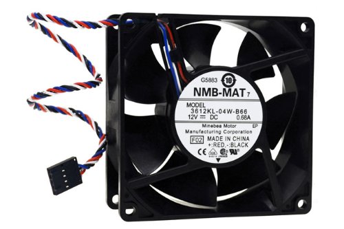 Dell NMB 3612KL-04W-B66 5-pin, 4-wire Fan