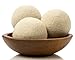 Wool Dryer Balls 3 Pack XL Made of 100% Premium, Organic Wool, Handmade, Non-Toxic, All Natural Eco-Friendly Reusable Fabric Softener