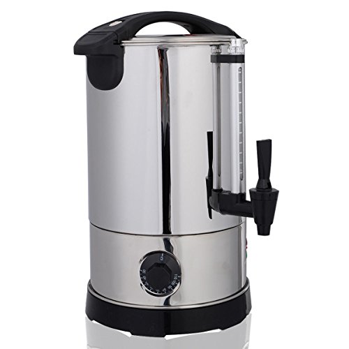 napa-smile Kettle Dispenser Stainless Steel 6 Quart Electric Water Boiler Warmer Hot Water