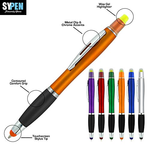 Bible Highlighter with Pen and Stylus for Touchscreens, 3 in 1 Combo