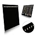 DOTASI Black Velvet Necklace Chain Stand Jewellery Holder Shop Display Organizer(Not Included Necklaces)