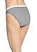 Jockey Women's Underwear Plus Size Classic French Cut - 3 Pack, Grey Heather/Simple Stripe/Black, 8