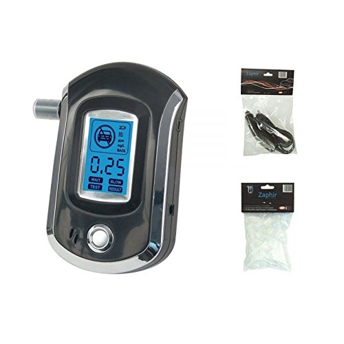 Alcoholímetro Zaphir CDP Boquillas  Cable