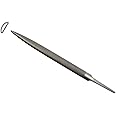 Grobet Hand File, Half-Round Ring File, Cut 2, 6 Inches | FIL-030.20