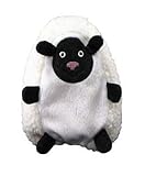 Outward Hound Kyjen  PP02259 Hard Boiled Softies Dog Toys Durable Rubber and Plush Squeak Toy, Large, White