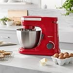AmazonBasics-Multi-Speed-Stand-Mixer-with-Attachments-Red