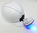 Verisea WHITE Explorer Miner Helmet with Bright, Directional LED Lights (batteries included) | Fully Adjustable Toy Hard Hats for Any Age, Available in 6 Vivid Colors