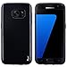 Galaxy S7 Case, Tauri [Scratch Resistant] Ultra Slim Thin Flexible Soft TPU Gel Skin Protective Case Cover for Samsung Galaxy S7 - Black