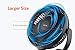 Clip-On Fan with Up to 24 Hour Use, Rechargeable Battery, 4 Wind Speeds, Domie Noise-Free Portable Fan for Outdoor, Camping, Golf Cart, Indoor Gym, Treadmill, Office Desk, and Home