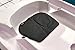 Skwoosh Gel Kayak and Canoe Seat Cushion for Sitting Comfort While Paddling, Boat and Fishing | Coccyx Sciatica Pain Relief | Anti-Slip | Made in USA (Black)