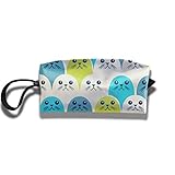 NB UUD Cute Seal Pattern Zipper Storage Cosmetic
