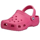 Crocs Women's Classic Clog|Comfortable Slip On Casual Water Shoe, Fuchsia, 4 M US Men/6 M US Women