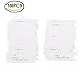 Giveet 100 Pieces Thank You Gift Tags with Free cut String, White Kraft Paper Hang Gift Wrap Tag for Wedding Favor, Party Gifts, Crafts, Christmas and Price Tags with 100 Feet Natural Jute Twine