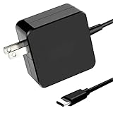 (Upgraded Quality) USB-C 65W/61W Type C Power Adapter Charger, WEGWANG USB-C Charger for MacBook/Pro, Lenovo, ASUS, Acer, Dell, Huawei, HP and Other Laptops or Phones with USB C- UL Listed(Black)
