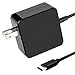 (Upgraded Quality) USB-C 65W/61W Type C Power Adapter Charger, WEGWANG USB-C Charger for MacBook/Pro, Lenovo, ASUS, Acer, Dell, Huawei, HP and Other Laptops or Phones with USB C- UL Listed(Black)