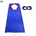 iROLEWIN Superheros Capes & Masks for Kids Costumes Dress Up Party Games (Set of 10)