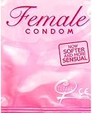 FC2 Female Condom ~Now More Sensitive , Latex-free~Pink Package, 3 Count Bulk