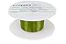 TEMCo 40 AWG Copper Magnet Wire - 4 oz 7980.5 ft 155°C Magnetic Coil Green
