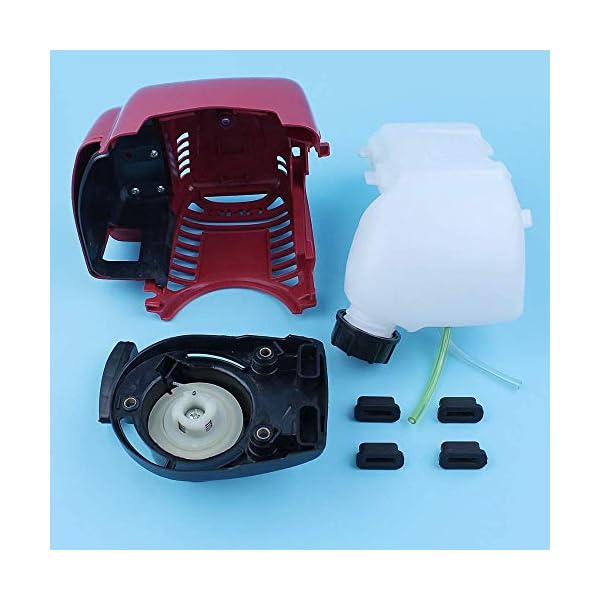 Gute Qualität Gas Kraftstofftank Gummi Motordeckel Rückstoßzug Starter Kit Kompatibel mit Honda GX35 GX35NT HHT35S… – Bild 5
