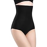 DreamLark Shapewear for Women,High Waist Tummy Control Girdles Seamless Body Shaper (US Size XL=Tag XXXL, Black)