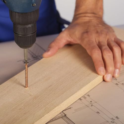 Genérico Kit de 320 Parafusos para Madeira Chipboard Philips com 80 Buchas + Estojo