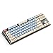 XDA 61 64 68 87 84 Lotus Keyset Dye-sub Keycaps for MX Mechanical Keyboard Filco KBD75 GK64 68 One 2 SF(Only Keycap)