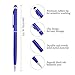 Stylus Pens, OKRAY 10 Pack 2 in 1 Combo Click Touch Pen Ballpoint with Black Ink Compatible with iPhone, Samsung, Tablet, Kindle, HTC, Nexus, LG, and All Capacitive Touch Screen Devices