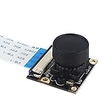 SainSmart 5MP Mini Camera Video Module 175 Degree Panoramic Wide Angle for Raspberry Pi 3 and Pi 2