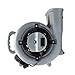 CFM Pro Air Mover Carpet Floor Dryer 3 Speed 1/3 HP Blower Fan with 2 GFCI Outlets - Stackable - Grey - Industrial Water Flood Damage Restoration