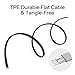 C300 Earbuds with Microphone (White) (C300-Black)