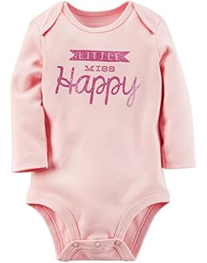 Baby Girls' Little Miss Happy Bodysuit