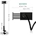 Tablet Cellphone Stand Holder, AFUNTA Gooseneck Lazy Bracket Compatible 4-7.2 Inches iPhone iPad GPS Samsung LG BlackBerry Devices,360 Degree Rotating,27.5