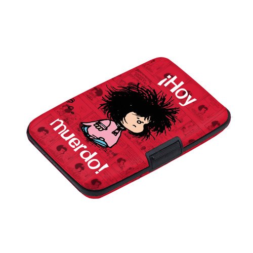 Tarjetero Mafalda ¡Hoy muerdo! Tarjetero Mafalda ¡Hoy muerdo!