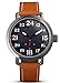 Chotovelli Men's Italian Military Watch Sapphire Tan Leather Band 72.100 (Cognac)