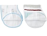 aden + anais Classic Burpy Bib - Cotton Muslin - Liam the Brave - 2 ct
