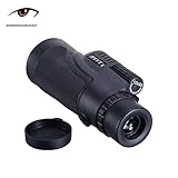 Veepola 12X50 High Power 10X Magnification Monocular Telescope / Monocular Scope for Hunting